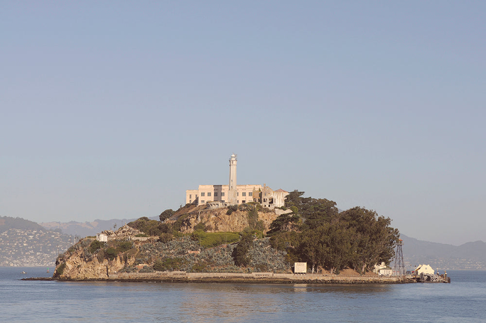 SET OF 2 - ALCATRAZ ISLAND AND GUARD TOWER, SAN FRANCISCO