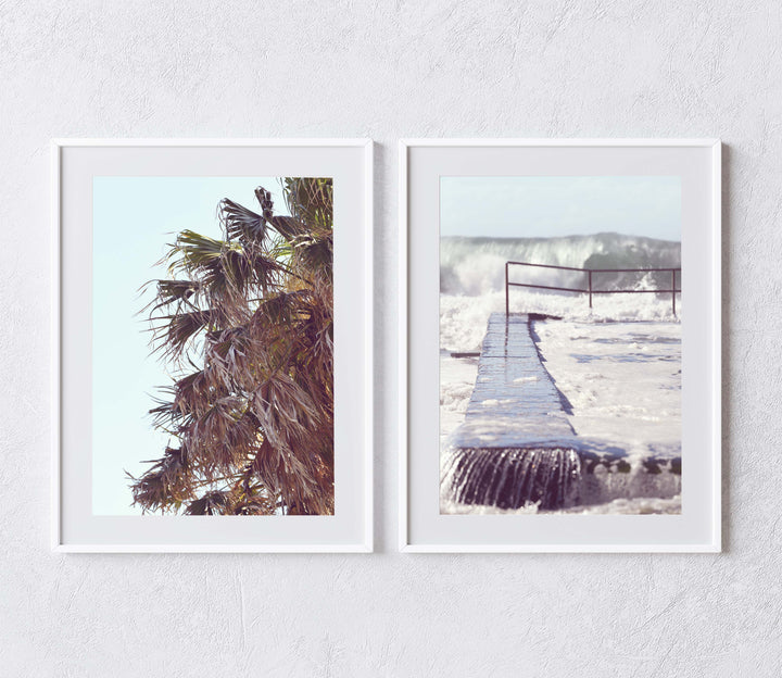 SET OF 2 – AUSTINMER POOL & PALM