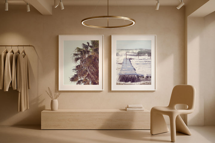 SET OF 2 – AUSTINMER POOL & PALM