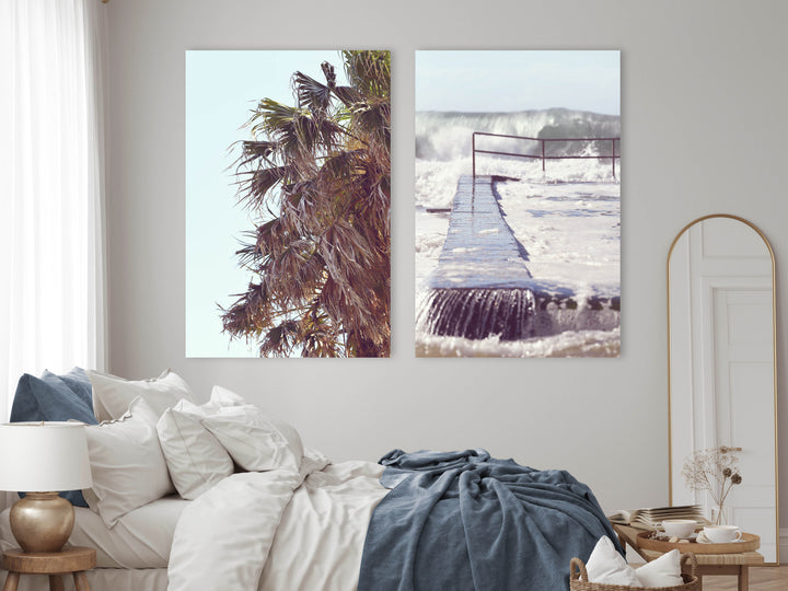 SET OF 2 – AUSTINMER POOL & PALM