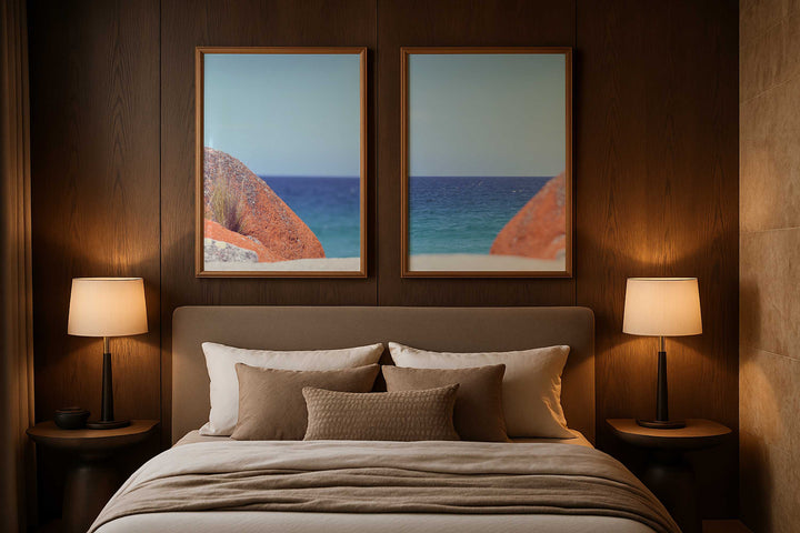 SET OF 2 - BAY OF FIRES, TASMANIA