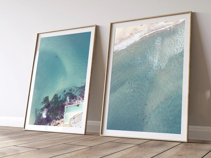 SET OF 2 - WINTER ABOVE BONDI ICEBERGS