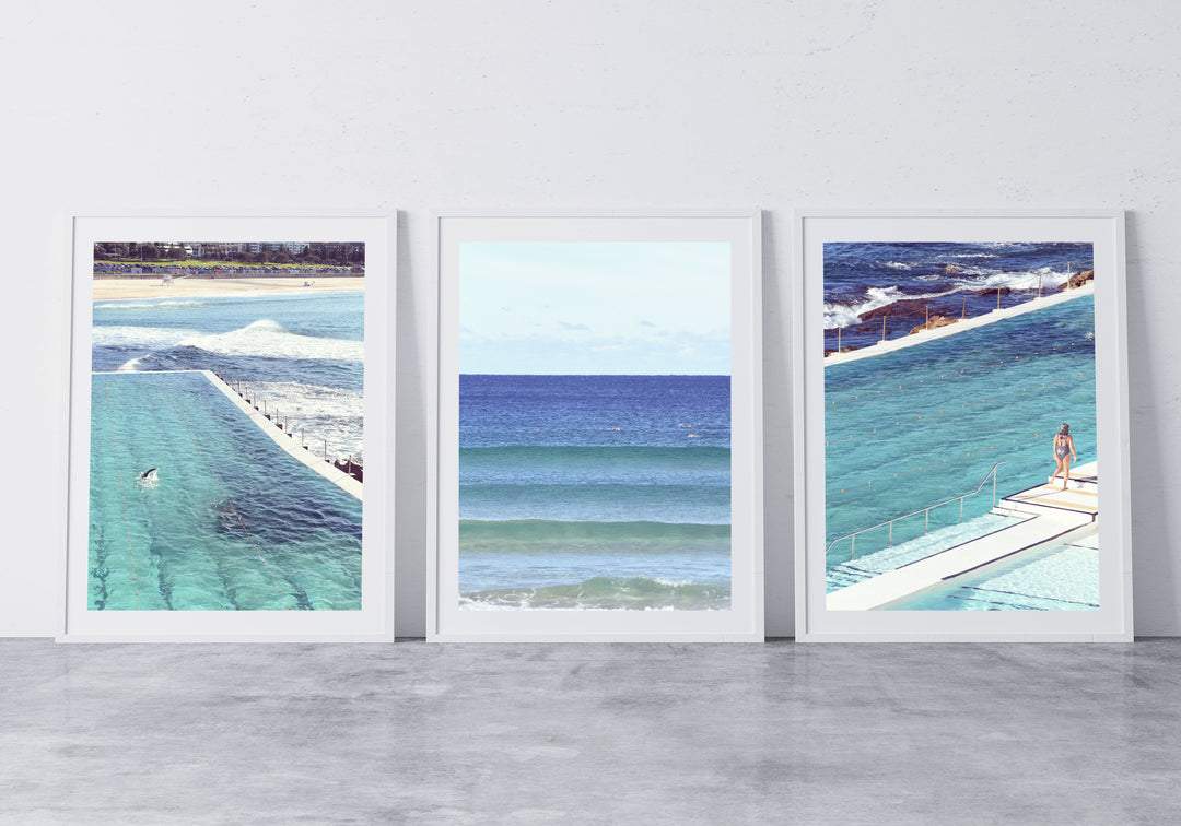 SET OF 3 - BONDI ICEBERGS TRIO