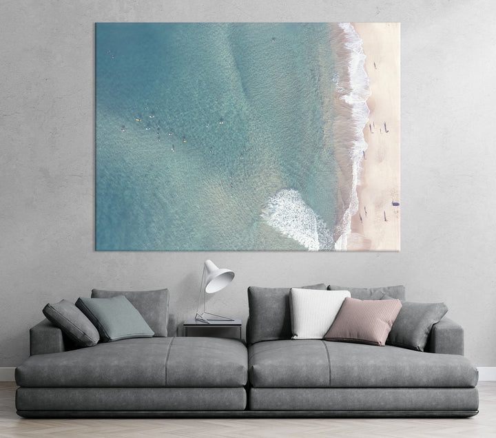 BONDI MORNING SURF LANDSCAPE