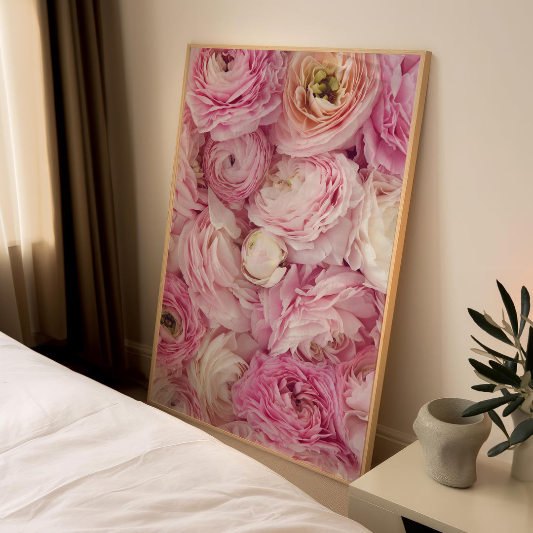 PINK RANUNCULUS PORTRAIT