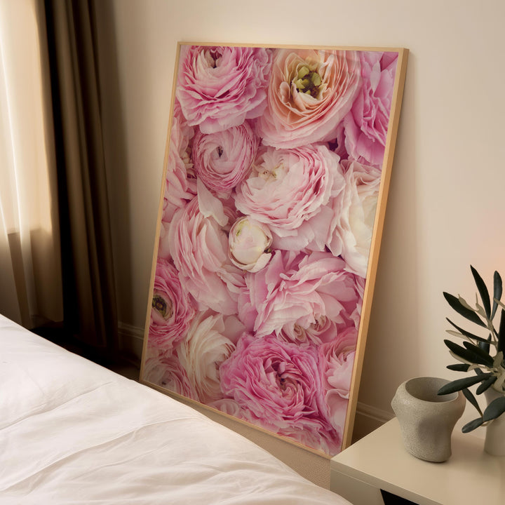 PINK RANUNCULUS PORTRAIT