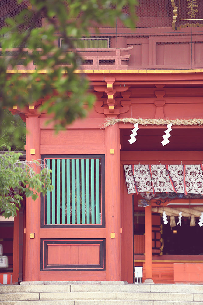 SET OF 3 - FUJI SAN SENGEN SHRINE, JAPAN
