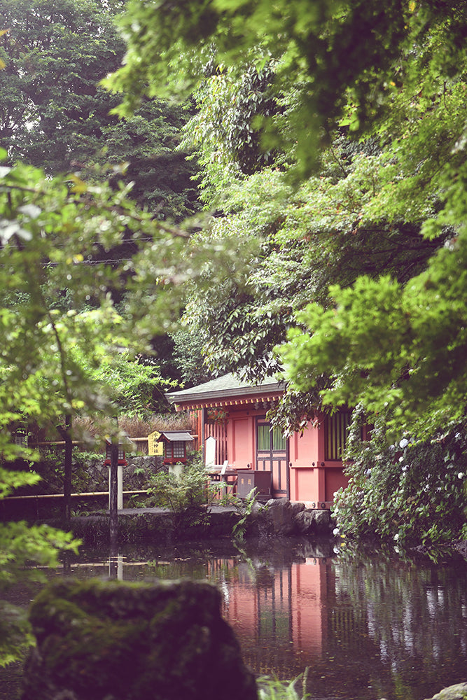 SET OF 3 - FUJI SAN SENGEN SHRINE, JAPAN