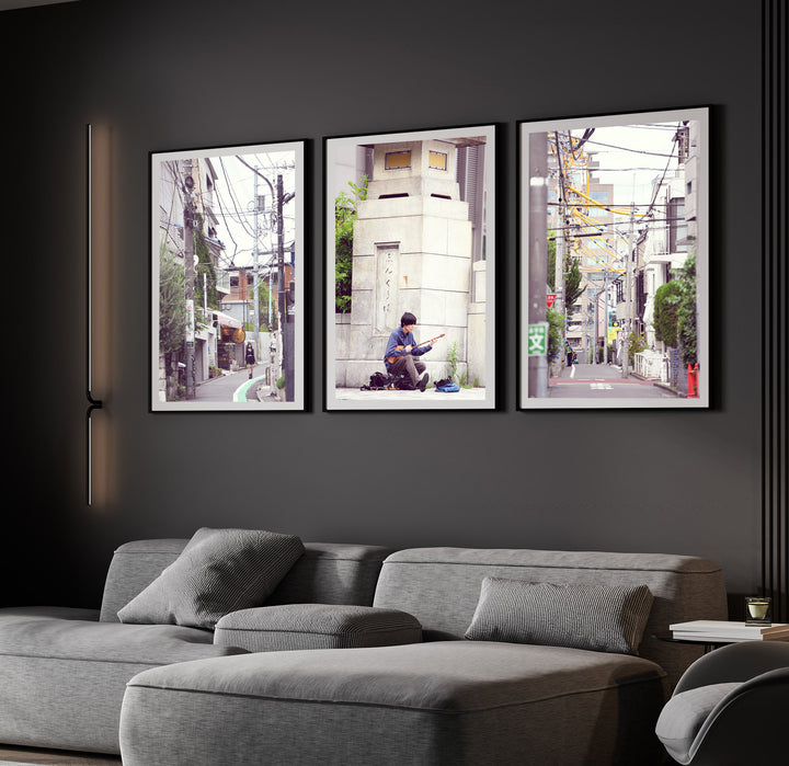 SET OF 3 - BACK STREETS OF HARAJUKU