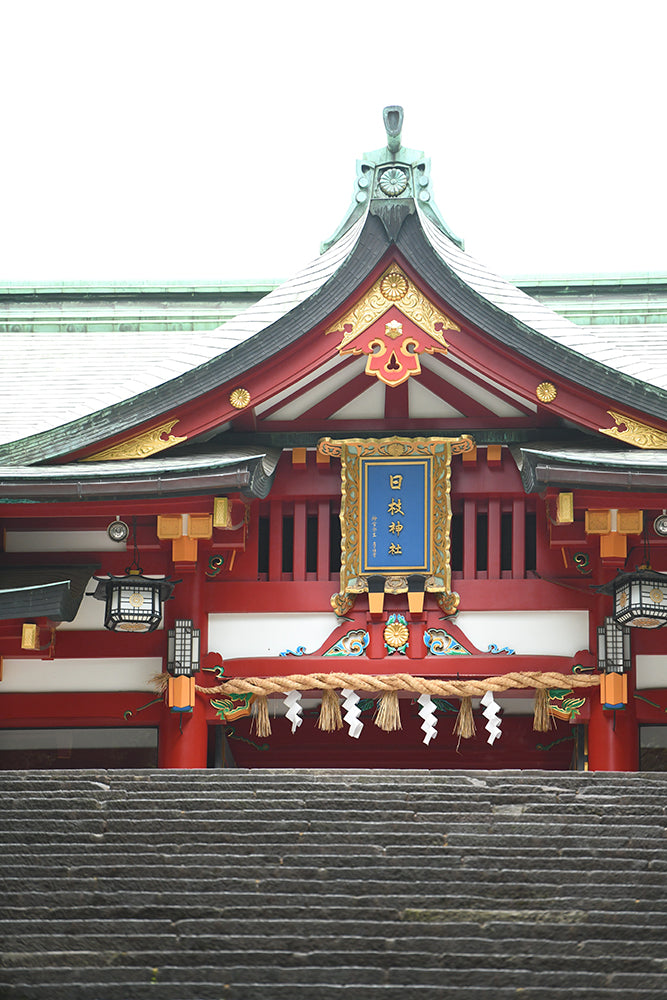 SET OF 2 - HEI JINJA SHRINE, JAPAN II
