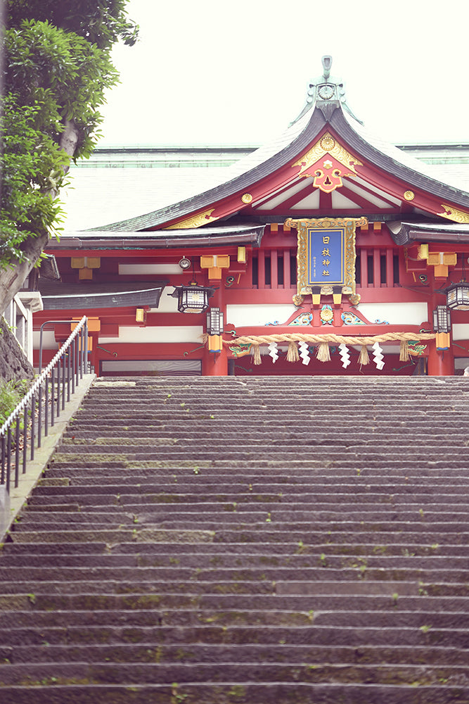 SET OF 2 - HEI JINJA SHRINE, JAPAN