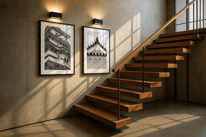 SET OF 2 - HIMEJI CASTLE JAPAN