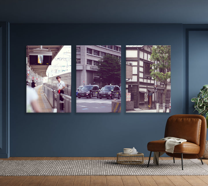 SET OF 3 - ICONIC TOKYO II