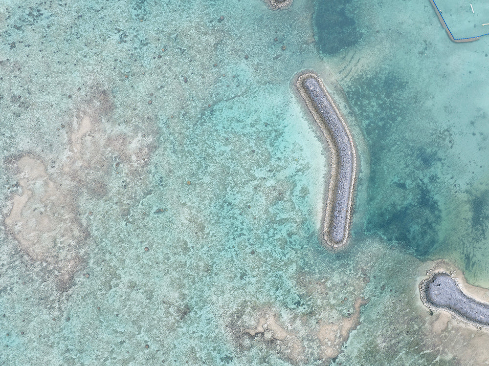 SET OF 2 - IRIOMOTE FROM ABOVE