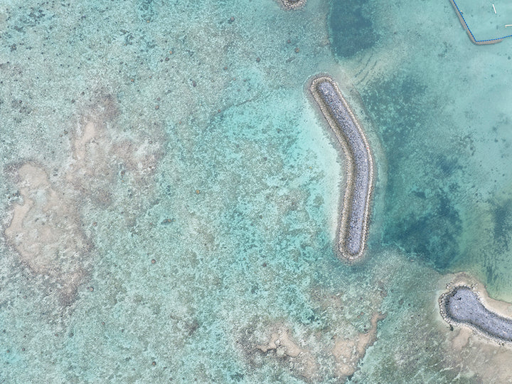 SET OF 2 - IRIOMOTE FROM ABOVE