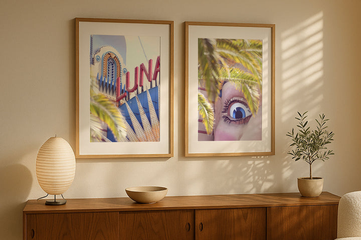 SET OF 2 - LUNA PARK SUNSET