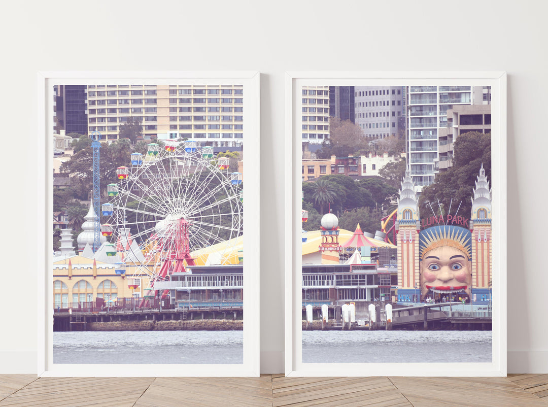 SET OF 2 - LUNA PARK, SYDNEY