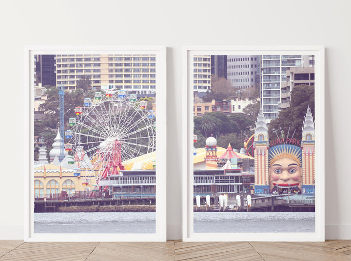 SET OF 2 - LUNA PARK, SYDNEY