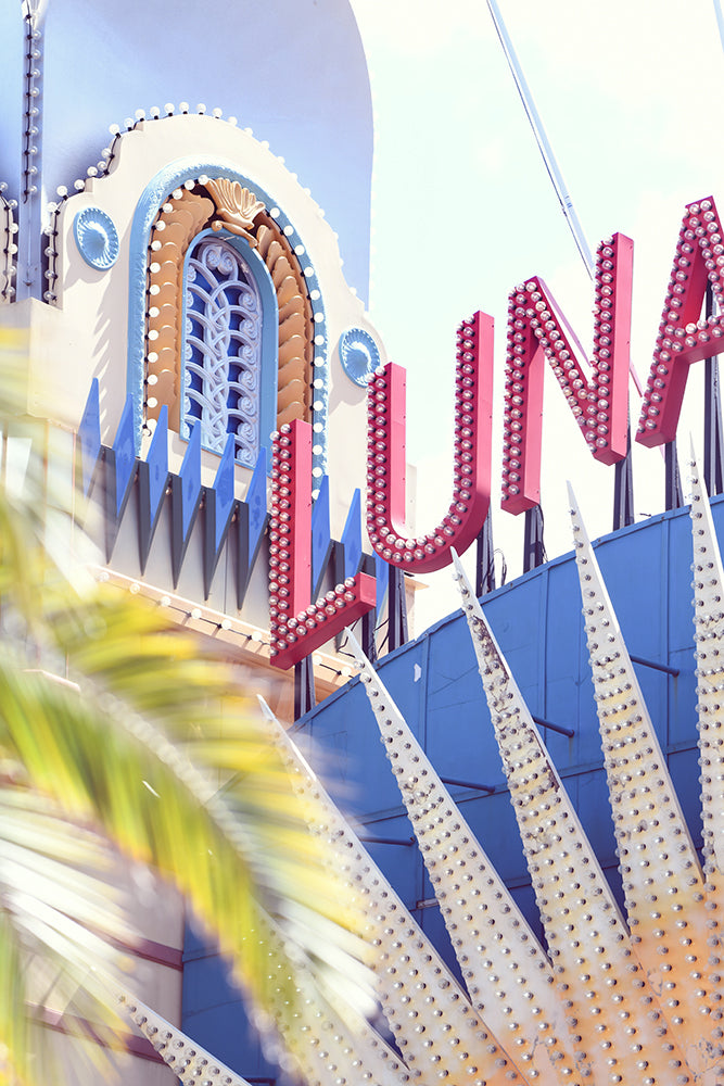 SET OF 2 - LUNA PARK SUNSET