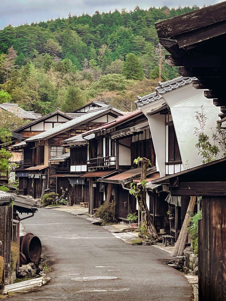 SET OF 2 - TSUMAGO ON THE NAKASENDO, JAPAN