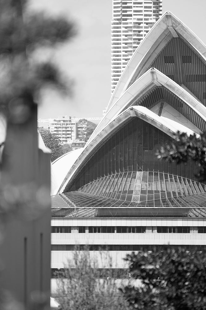 SET OF 2 – CLOSE UP SYDNEY BLACK AND WHITE