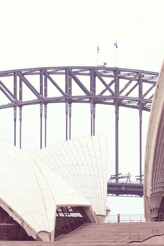 SYDNEY OPERA HOUSE AND HARBOUR BRIDGE