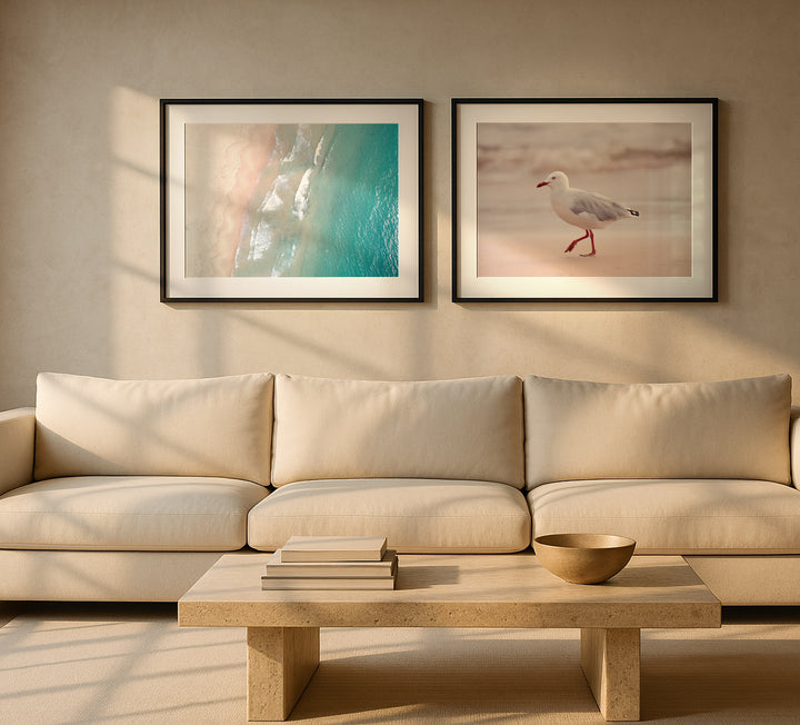 SET OF 2 - SUNRISE SEAGULL