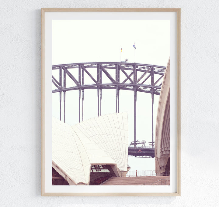 SYDNEY OPERA HOUSE AND HARBOUR BRIDGE