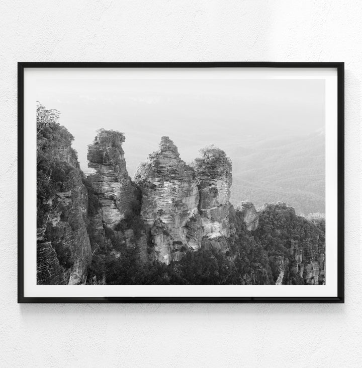 MOODY THREE SISTERS BLACK AND WHITE