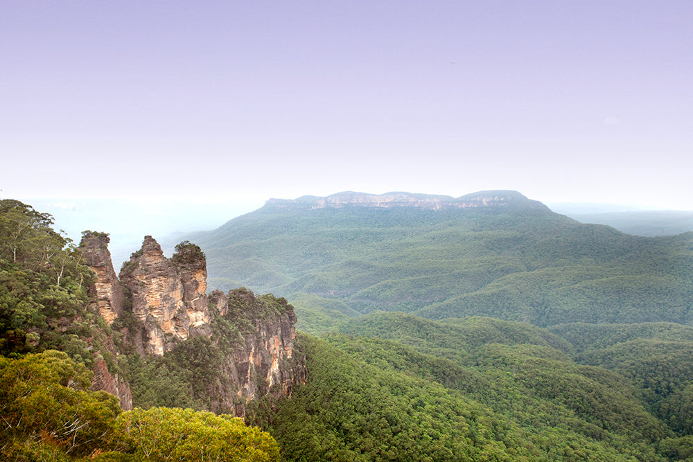 THREE SISTERS IN SUMMER AT DUSK