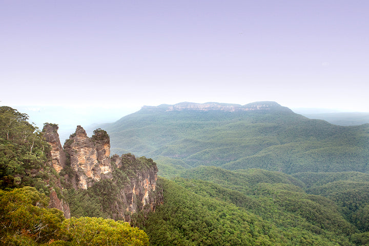 THREE SISTERS IN SUMMER AT DUSK