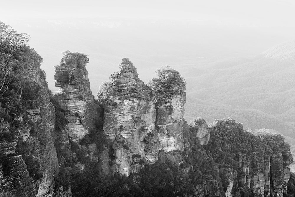 MOODY THREE SISTERS BLACK AND WHITE