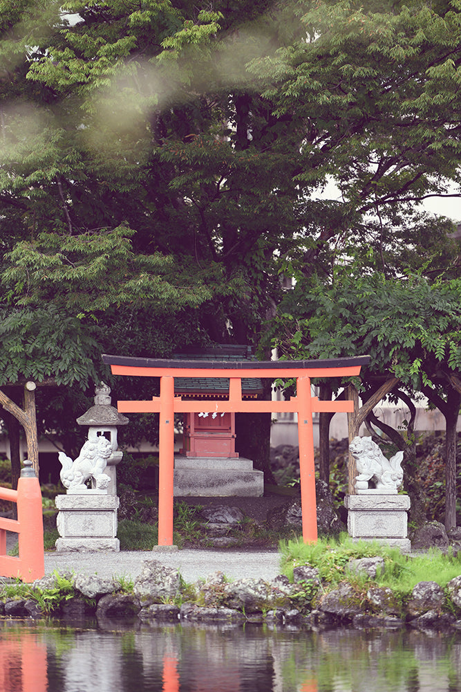 SET OF 3 - FUJI SAN SENGEN SHRINE, JAPAN