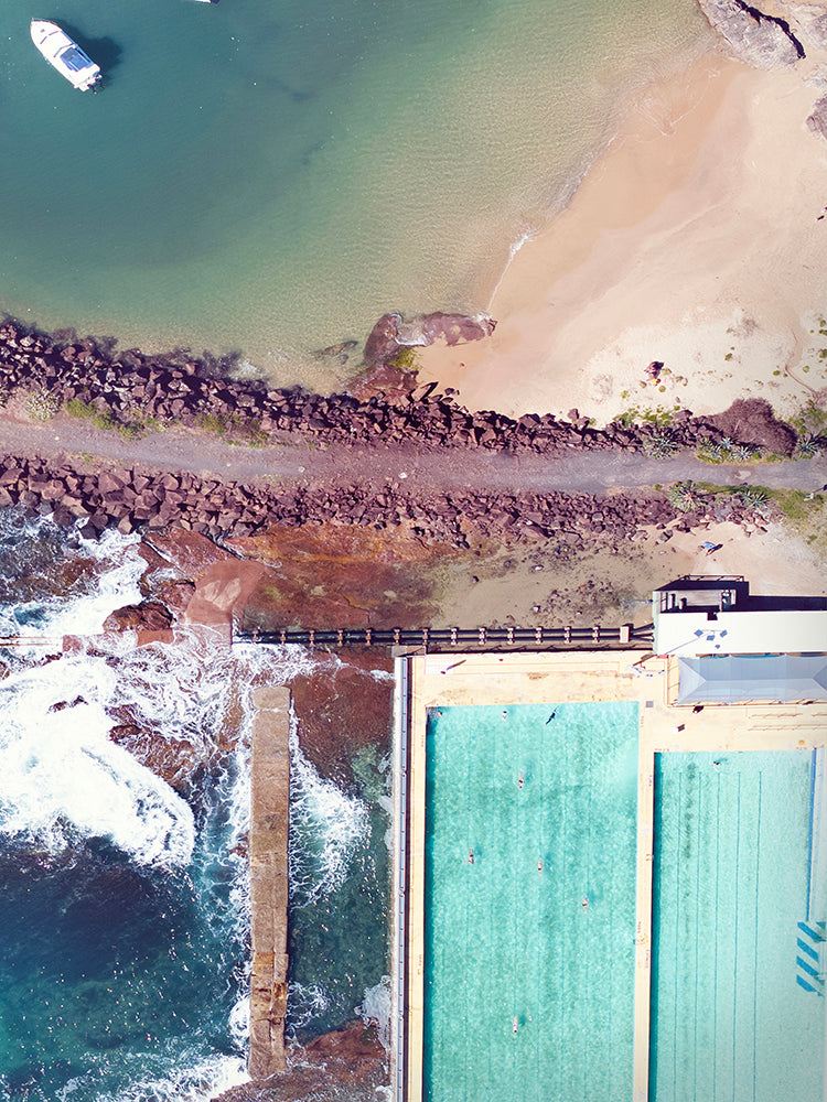 SET OF 2 - WOLLONGONG CITY POOL