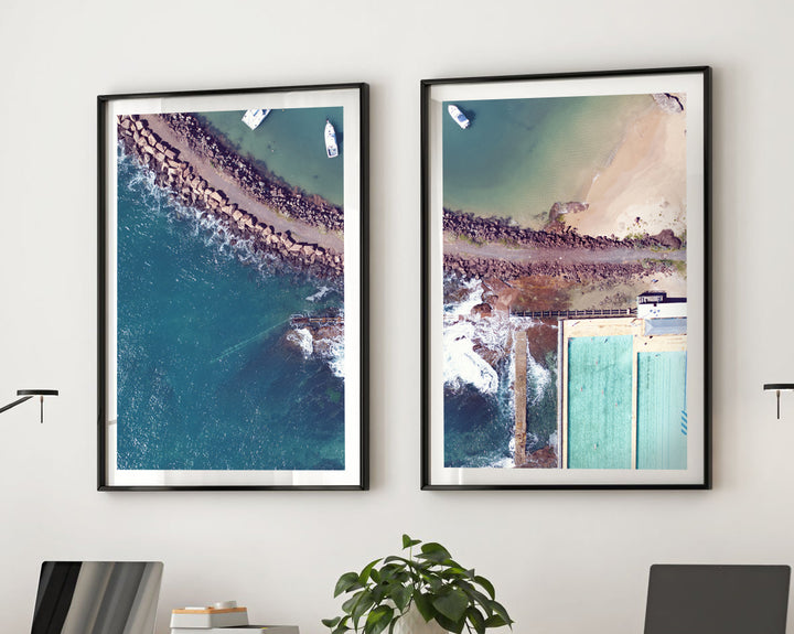 SET OF 2 - WOLLONGONG CITY POOL