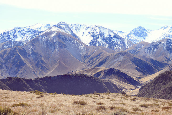 WOOLSHED CREEK HUT, SOUTHERN ALPS, NEW ZEALAND